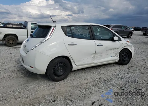 2015 Nissan Leaf S из США, поврежденный, VIN 1N4AZ0CP1FC314126